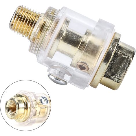 1/4" BSP Mini-Inline-Ölablasser für Druckluftwerkzeuge und Druckluftkompressorleitungen (1/5)