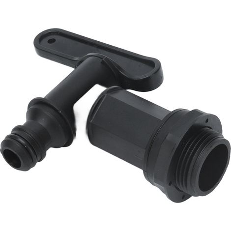 Adaptateur de toilette IBC, buse, tuyau de vidange, raccord de robinet, interface filetée en plastique