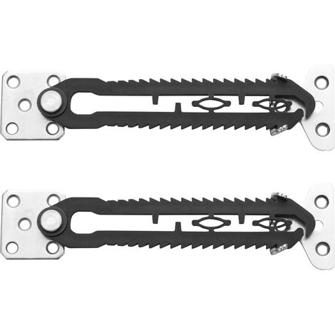 SOTECH Möbelverbinder für Polstermöbel, Sofa-, Bett-, Tisch-Verbinder Rastverbindung 33 - 152 mm, 2er Set