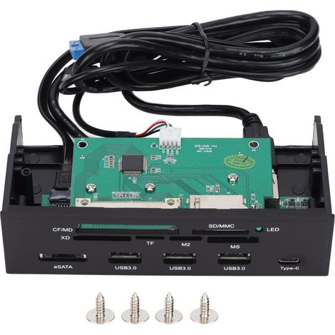 USB 3.0-Kartenleser mit Kontrollleuchte, Plug & Play, Erweiterungsdock bis zu 3 GB/s (1/5)