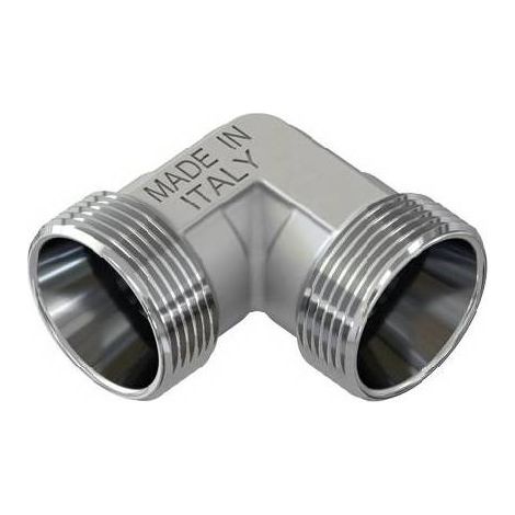 RACCORDO CURVO DOPPIO CROMATO Misura: 24X19 fil (D.16)