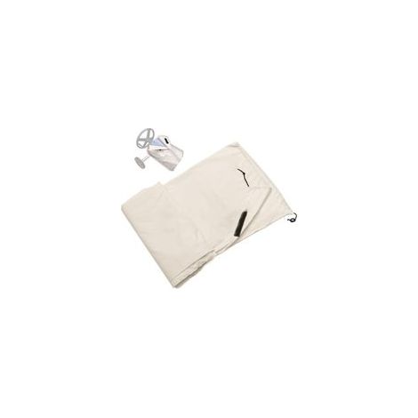 Couverture de rouleau de piscine 490x96cm – Housse de protection résistante aux UV – Design pliable pour rangement facile (1/5)