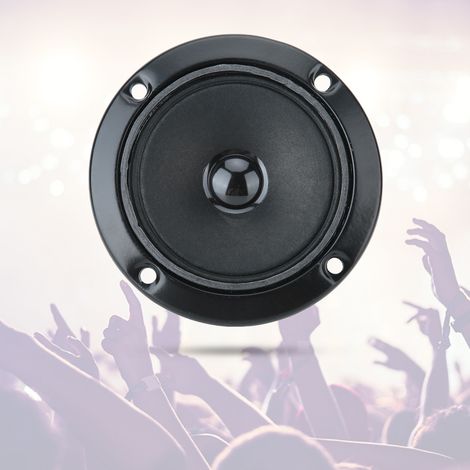 Haut-parleur Tweeter 3" 4 Ohm 20W pour KTV Karaoké, Double Aimant, Haut-parleur Hi-Fi Noir (1/4)