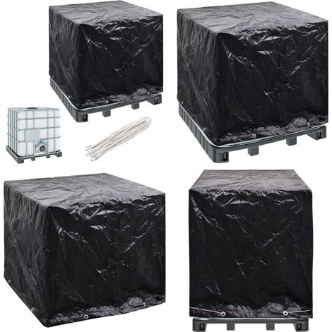 Abdeckung für IBC-Tank 8 Ösen 116x100x120 cm - IBC Tank Abdeckung - Wassertank Abdeckung - Schutzhülle IBC - UV-Schutz - Wetterfest - Home & Living (1/5)