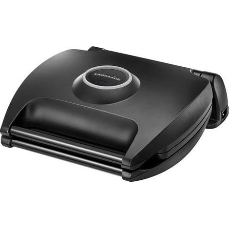 Lagrange Familienwaffeleisen schwarz 1700 W mit abnehmbaren Platten