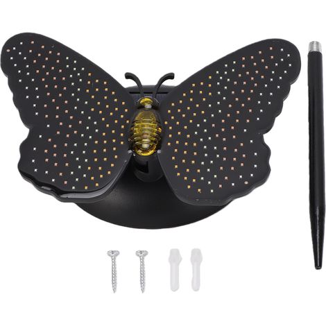 Lampe solaire de jardin étanche à LED colorées pour allée, décoration extérieure, éclairage paysager pour pelouse et chemin. (1/5)