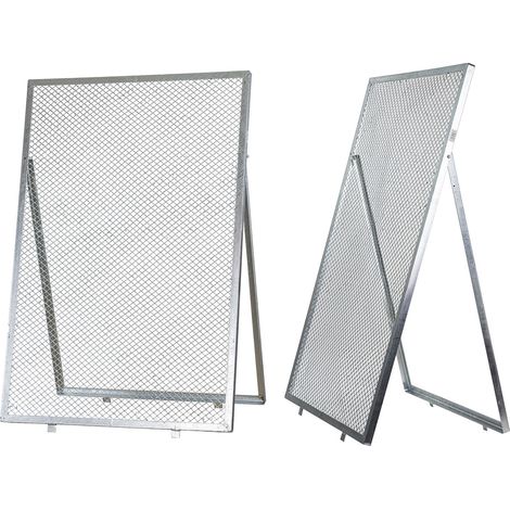 Durchwurfsieb verzinkt 120x80cm Schubkarren Durchwurfgitter Gitter Komposter (1/3)