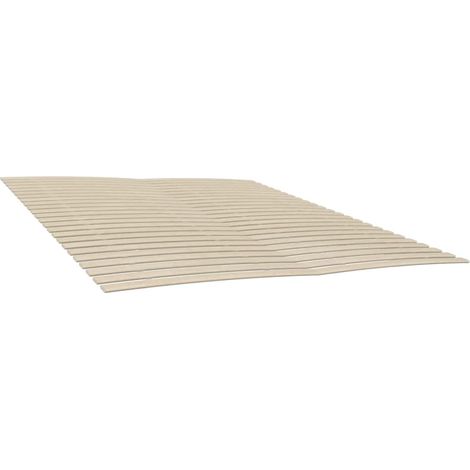 Maison Exclusive - Ersatz-Lattenrost mit 48 Latten 2 Stk. 90x200