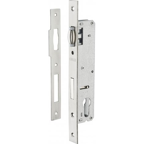 Cassa serratura con asse 25 mm, cilindro e rullo, L 41 mm – THIRARD (1/4)