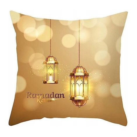 Set di federe Ramadan Decorazione 45x45 cm 2 Pezzi (1/4)