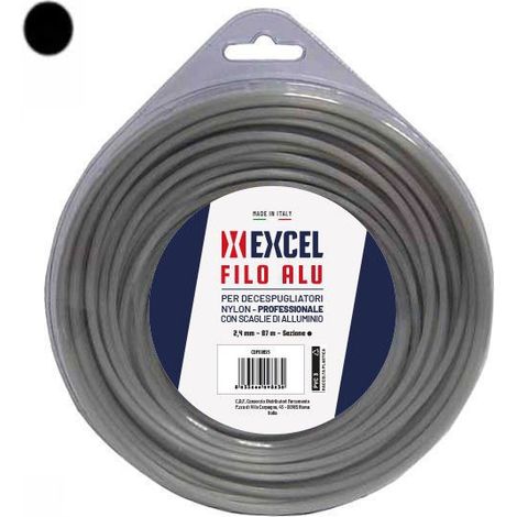 FILO NYLON TONDO ALU    mm 2,7 m 60    EXCEL 12189