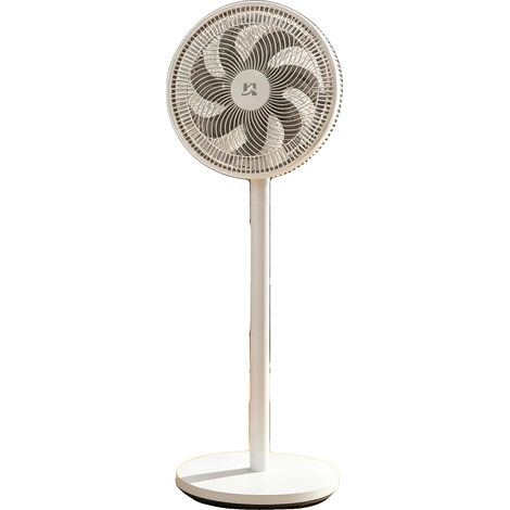 Kühlventilator, höhenverstellbar, 3 Geschwindigkeitsstufen, WEISS (1/2)