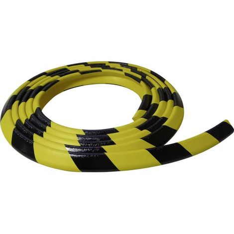 Viso Protección de esquina negro y amarillo 5 m espuma NRB