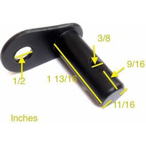 Coupleur d'attelage de remorque de vélo avec boucle de verrouillage B Le noir (1/4)