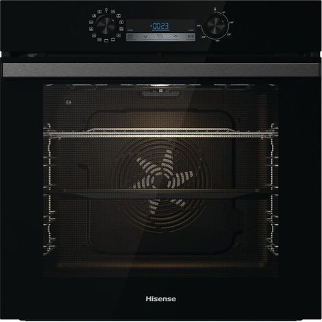 Hisense Forno Elettrico da Incasso BI64221PB Capacità 77 L Multifunzione Ventilato Colore Nero