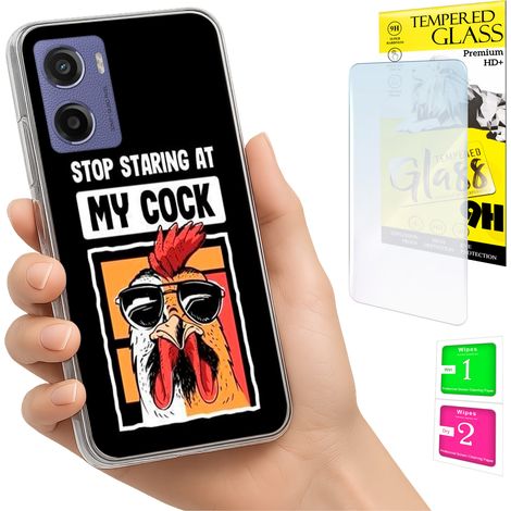 Funda para Motorola Moto E15 / Moto G05 con cubierta trasera y cristal 9H. (1/5)