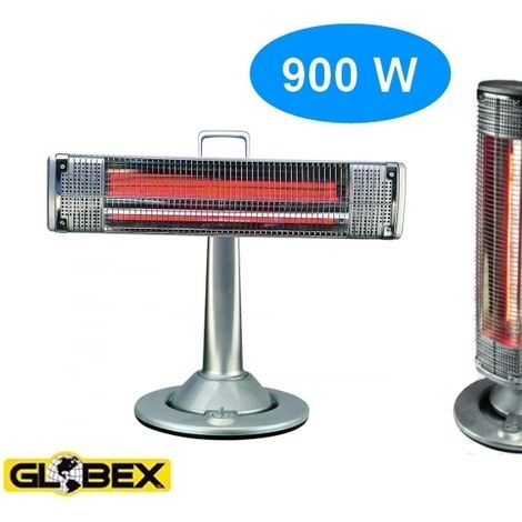 Stufa elettrica in fibra di carbonio 900W Globex - Iside