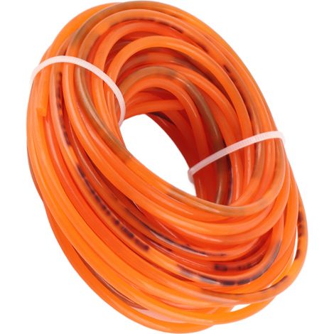 Runder Polyurethan-Keilriemen, glatte orange Oberfläche, Kraftübertragung, 3 mm x 10 m, 1 Stück (1/5)
