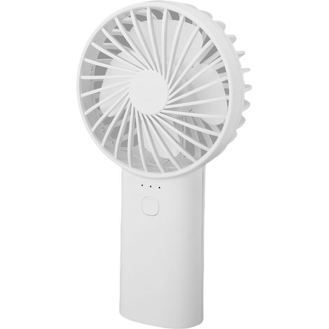 Ventilateur main haute vitesse rechargeable batterie 6000mah – 3 vitesses silencieux portable maison extérieur camping, ventilation (1/5)
