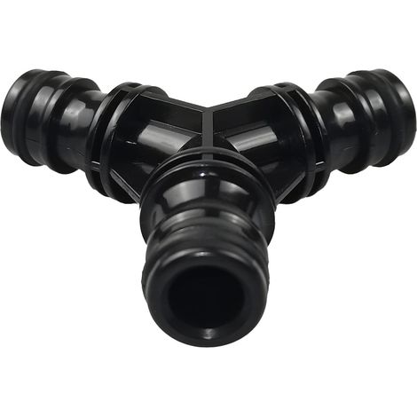 Kunststoff-Schlauchverteiler (3-Wege) Y-Stecker Gartenschlauchverbinder Y-Stück 12er-Pack (1/5)