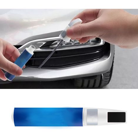 Lot de 5 Stylos de Retouche Peinture Voiture Noir - Correcteur Rayures Carrosserie, Protecteur Anti-Rayures avec Embout Applicateur Pro (1/5)