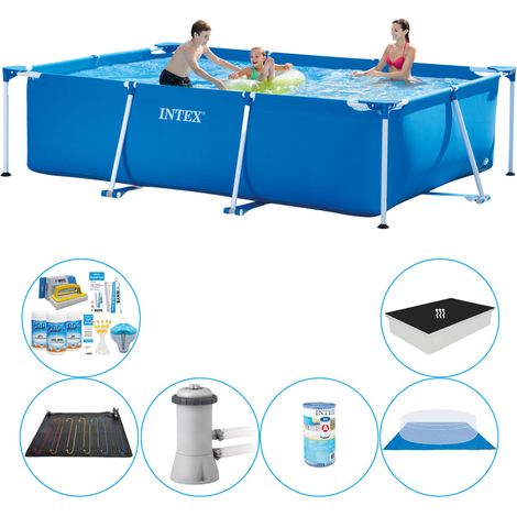 Intex Piscine Tubulaire Rectangulaire - 300x200x75 cm - 6-pièces  S20054 (1/5)