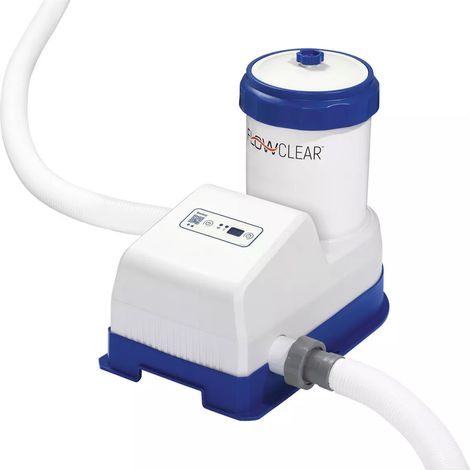 BESTWAY depuradora cartucho wifi 7570 l/h 58680 , Depuradora cartucho WIFI 7570 L/HVotaje: 220/240 VPotencia: 125 WConexión para manguera de 38 mmPara piscinas de 1