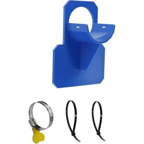 Lntyq 2 Supports de Tuyau de Piscine: Bleu - Soutien des tuyaux de 30 à 37 mm, par Exemple Intex (1/5)
