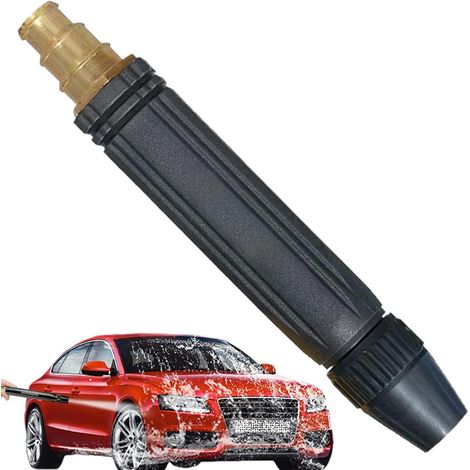 Buse de nettoyeur haute pression pour tuyau d'arrosage, pulvérisateur portable puissant et robuste (1/5)