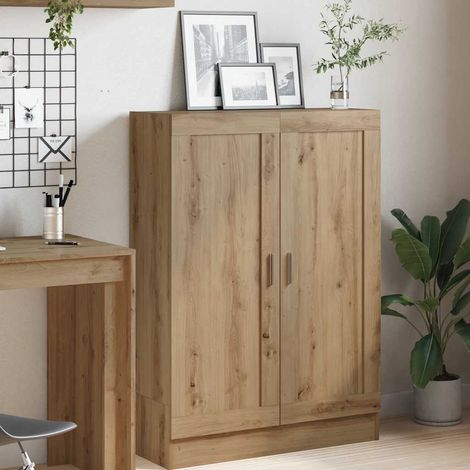 Book Cabinet Artisan Oak 82,5x30,5x115 cm Engineered Wood vidaXL