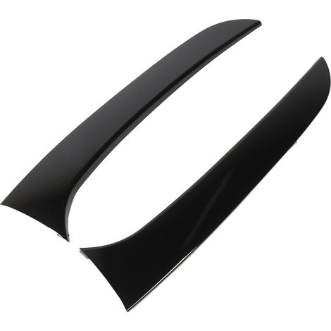 Paar linke/rechte hintere Seitenflügel aus glänzend schwarzem ABS-Kunststoff, Heckscheibenspoiler für BMW 1er F20 F21 2012-2019, aerodynamisches Zierleisten-Set. (1/5)