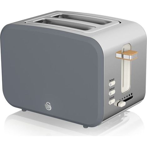 Swan Nordic Slate Grey 2 Slice Toaster (1/7)
