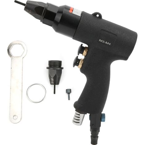 Pneumatic Rivet Gun, High-Efficiency Rivet Gun, for Industrial Use, Alloy Steel, KP-737B, Labour-Saving (1/5)
