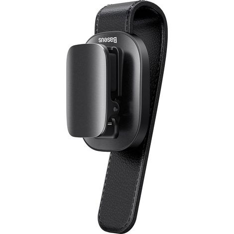 Baseus Supporto per occhiali da auto con clip, nero (1/5)