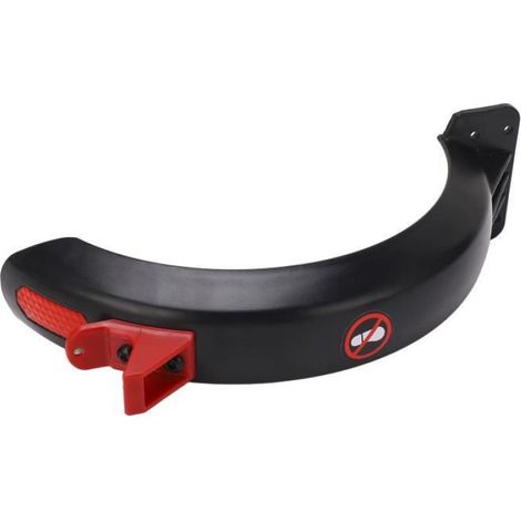 Garde-boue arrière de scooter - - Noir - Anti-usure - Installation facile - Réfléchissant