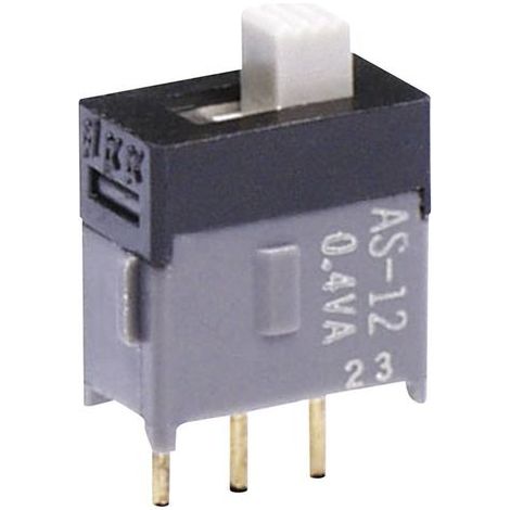 NKK Switches AS22AP AS22AP Interrupteur à glissière 28 V DC/AC 0.1 A 2 x On/On 1 pc(s) D75597 (1/2)