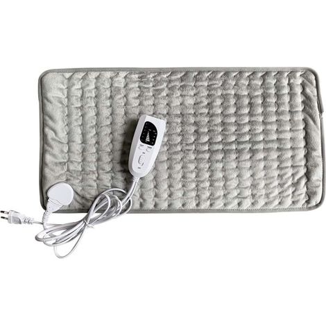 Smart heated blanket, Moist compression heating pad, Heated blanket, 6 temperature levels with 1 to 10 timers, Fast heating, Washable up to 30°C (1/4)