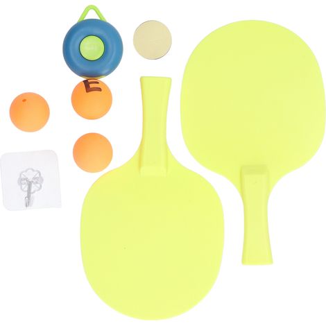 Set d'entraînement de tennis de table suspendu pour enfants, jeu interactif portable à accrocher en intérieur, lot de type A (1/5)