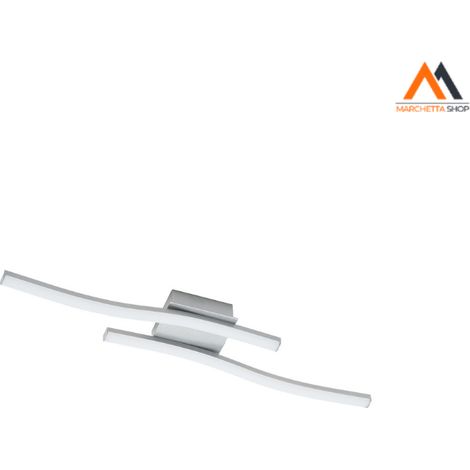 LED-Deckenleuchte der Serie „TRATTI“, 10 W, 1450 lm, silberfarben