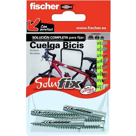 Kit Fixation Porte Vélo Fischer Fixation Robuste Pour Porte-vélos Mural - Fischer (1/2)