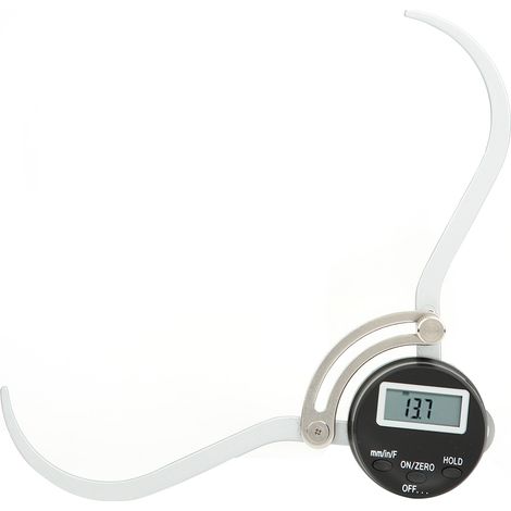 Pied à coulisse électronique numérique extérieur 0150 mm x 0,01 mm, instrument de mesure d'épaisseur et de diamètre extérieur