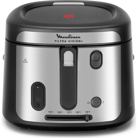 MOULINEX Friteuse Filtra Vision 1,2Kg Cuve Amov. Noir/1 AF2588E0