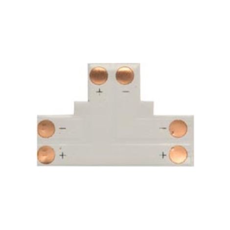 Flexibler Leitungsverbinder - t-förmig - 1 Farbe - 10 mm (1/4)