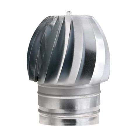 Sombrerete Extractor Galvanizado 150mm (1/2)