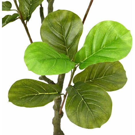 Ficus artificiel 30 feuilles 125 cm vert