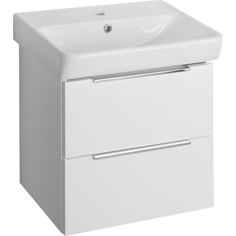 NEON Meuble sous-vasque 50x41,5 cm, blanc (1/4)