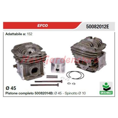 Cilindro pistone segmenti OLEOMAC motosega 952 50082012E
