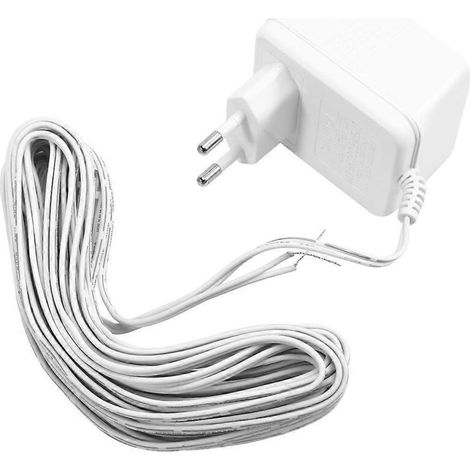 Adaptateur transformateur 24 V pour sonnettes vidéo, prises UE illustrées (1/5)