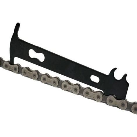 Lntyq Indicateur de mesure de l'usure des chaînes de vélo pour toutes les chaînes de vélo de ville/vélo électrique/vélo de montagne MTB/vélo de course/vélo pliant - Noir (1/4)