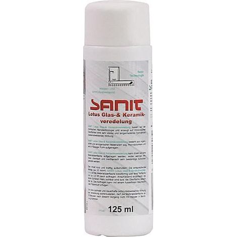 SANIT Lotus Polissage vitre et céramique, bouteille 125ml